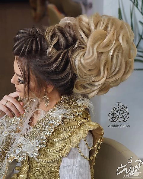 شینیون موی بلند